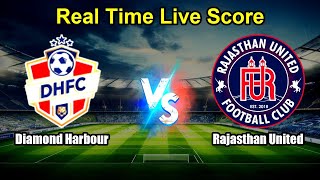 Diamond Harbour vs Rajasthan United Live Score - Indian League Division 1