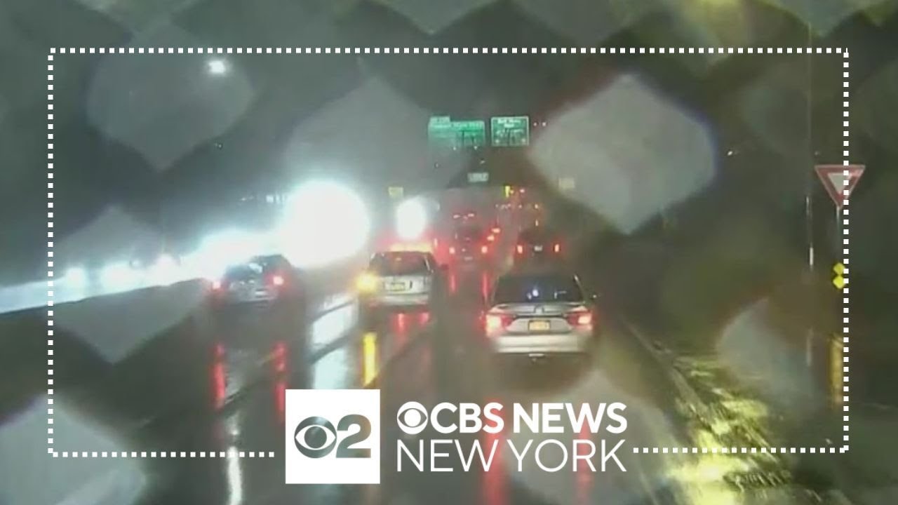 Storm causes some flooding in parts in New York City - YouTube