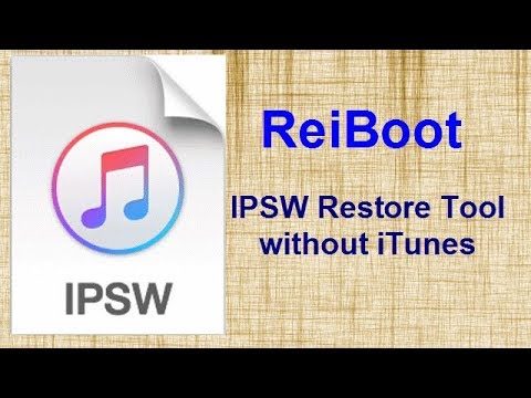 Ipsw Restore Tool For Windows