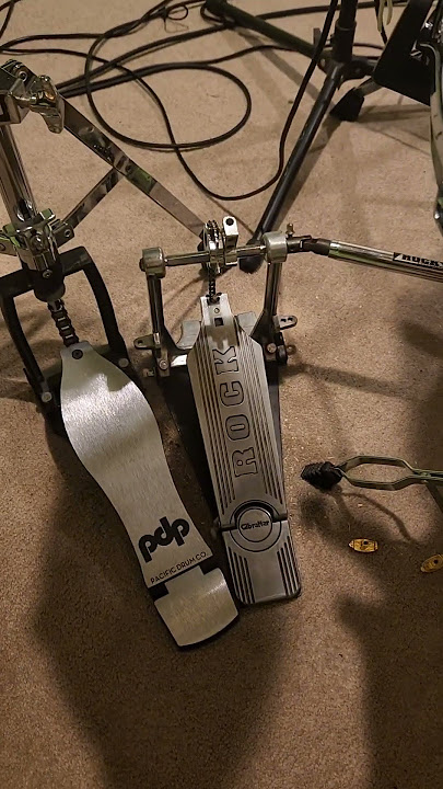 How a double bass pedal works