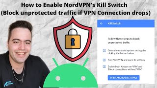 Famous How to Enable NordVPN's Kill Switch on Android (Block unprotected traffic if VPN connection drops)🛡 Net Worth