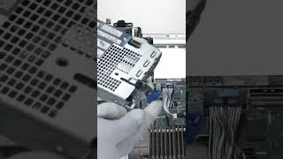 HPE ProLiant DL365 Gen11 | Network Card Install | #hpe #tech #satisfying #networking #ethernet #rj45
