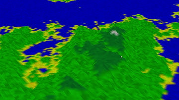 Python + pyglet procedural terrain [Test]