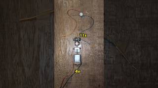 10mm Led Light 11x Running by Two Dc Motor 4v #dcmotor #diyproject #dclight #11x