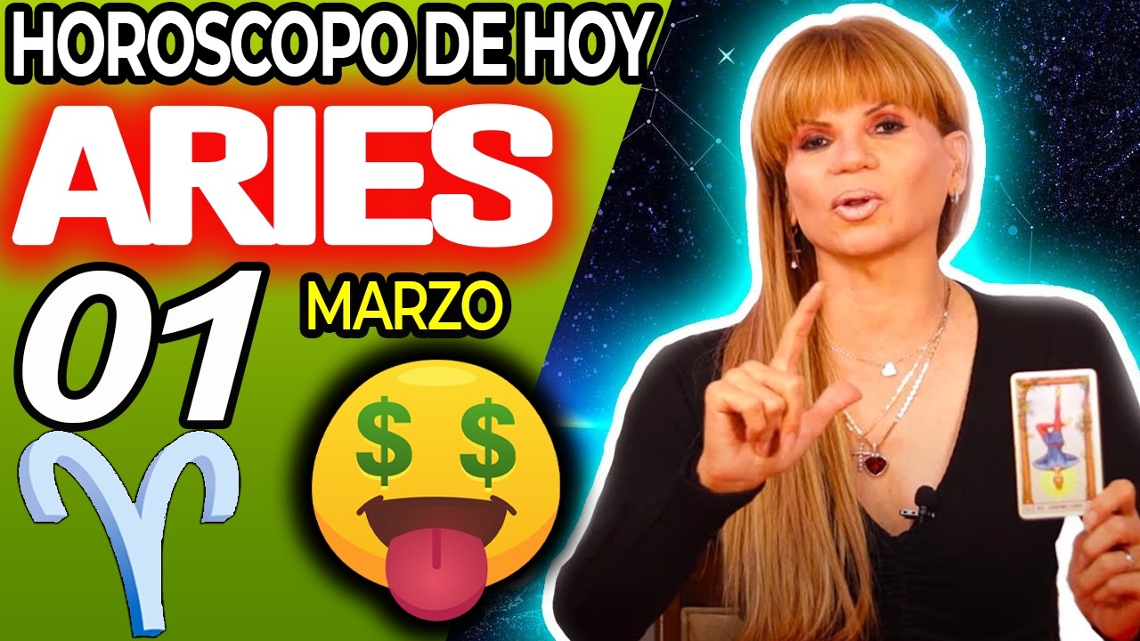 ARIES ♈🤑HUELE A DINERO❗VEO MUCHOS BILLETES💵 Horóscopo De Hoy 1 De Marzo 2026 | Mhoni Vidente