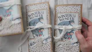 Authentique Winter Wonder Journals - Part 1  **SOLD OUT**