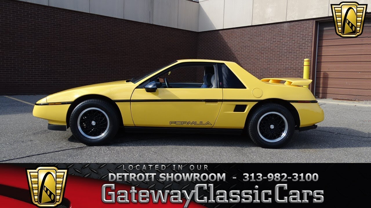 COAL: 1988 Pontiac Fiero Formula - Always Fun, Never Boring