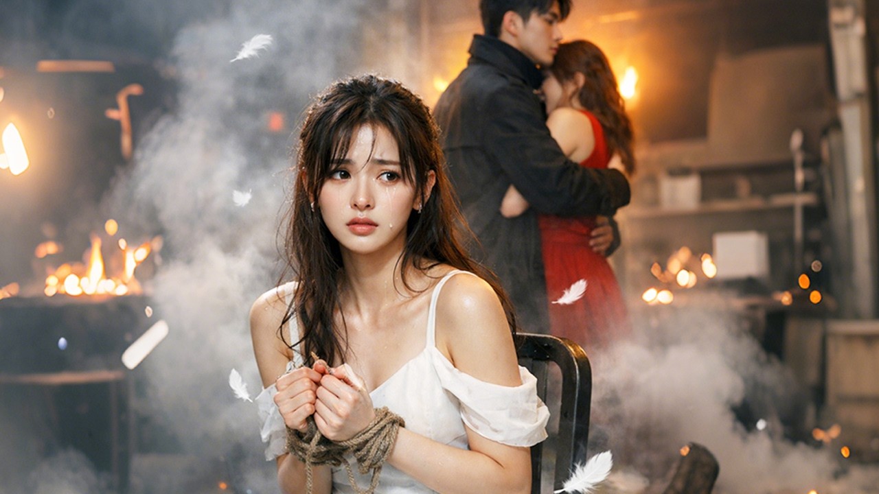❤️戀愛五年，爆炸倒數三分鐘，他卻抱著白月光衝出了倉庫。女孩在嗆人的濃煙裡自己解開了繩索。三年後，女孩的禮轟動全城，他在賓客席悄悄紅了眼。#短劇 #愛情 #女孩#霸总