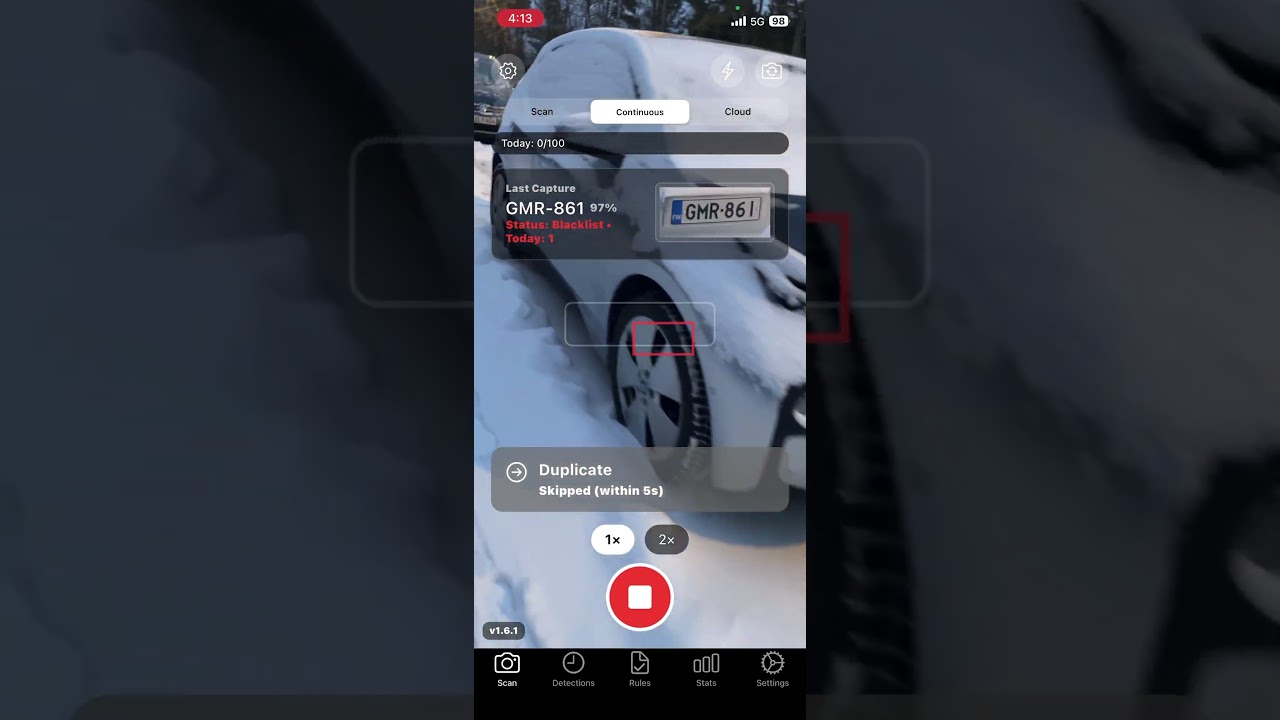 marearts-anpr mobile app  