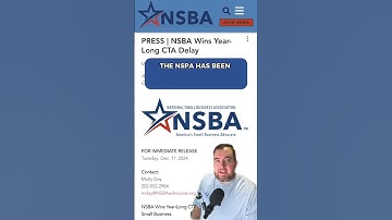 ⏳ NSBA Secures One-Year Delay for Corporate Transparency Act Reporting 🚨