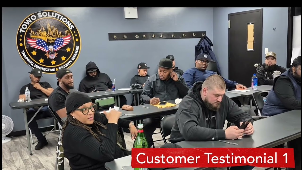 Customer Testimonial 1 - NYS  Concealed Carry Course at Towo Solutions Firearms Training School.