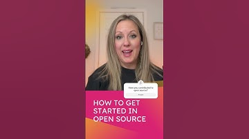 How to get started in open source