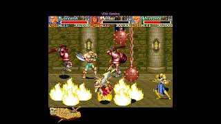 Knights of the Round (Arcade) - Final Stage - Decisive Battle at the King's Castle Pt. 1 | Gameplay screenshot 5