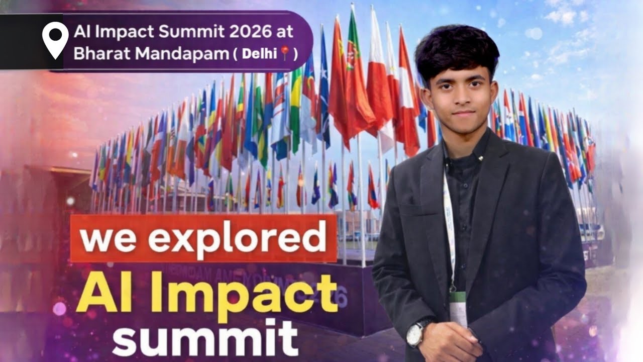 AI Impact Summit 2026 at Bharat Mandapam 🔥 Inside India’s Biggest AI ...