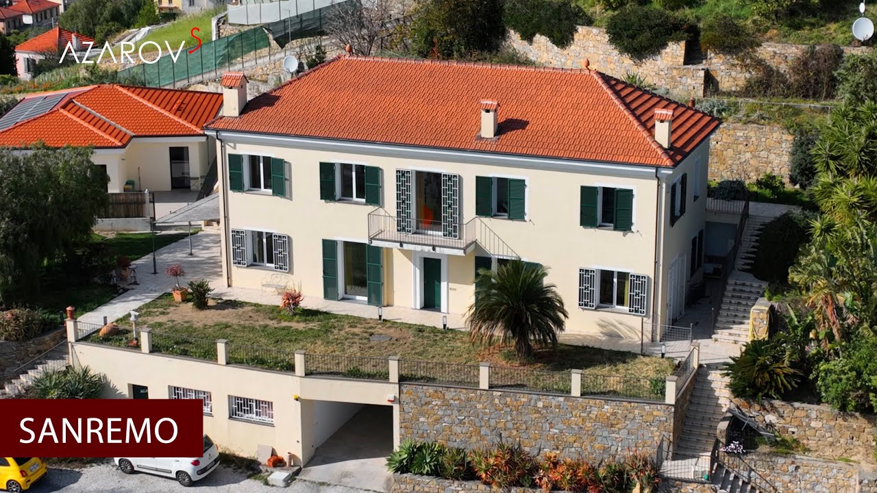 ⚜️ Вилла 550 м2 в Санремо | Villa 550 m2 for Sale in Sanremo