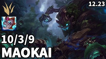 Maokai Jungle vs Lee Sin - KR Master | Patch 12.23