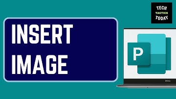 How to Insert Image in Microsoft Publisher Document