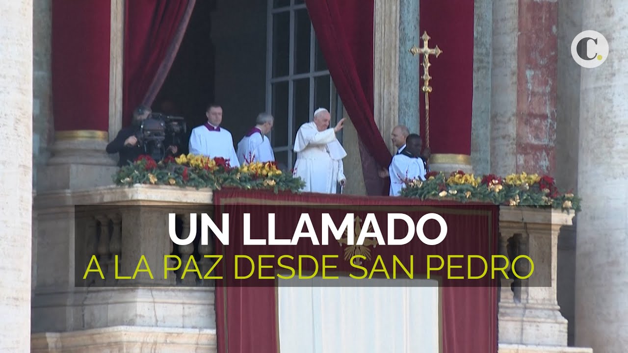 El llamado de paz del papa Francisco | El Colombiano - YouTube