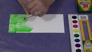 Name Recognition - Crayon Resist Names
