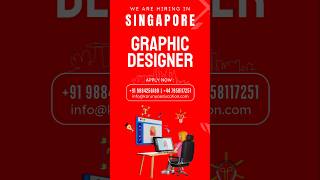 We’re Hiring! Graphic Designer Wanted in Singapore 🇸🇬