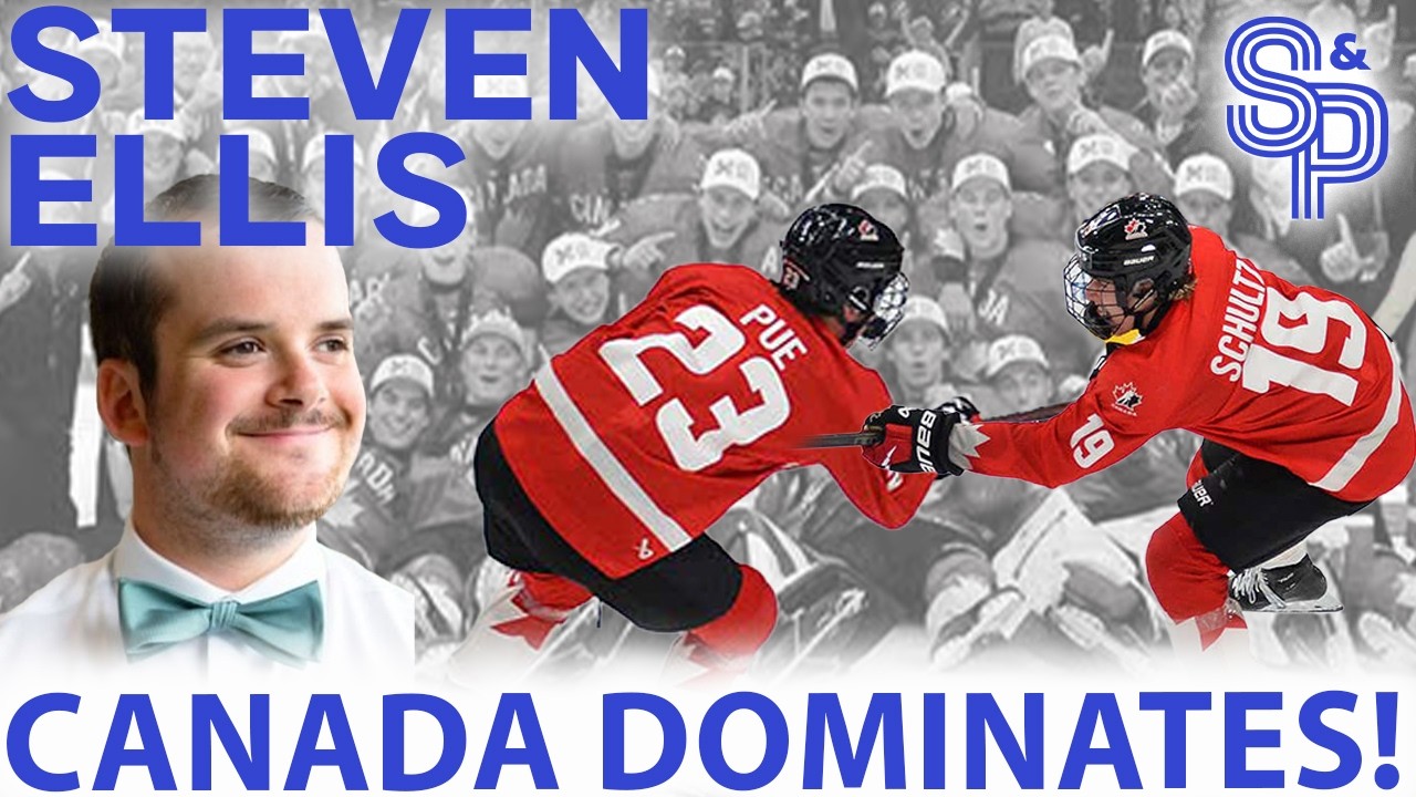 Canada dominates USA at the Hlinka Gretzky Cup! 