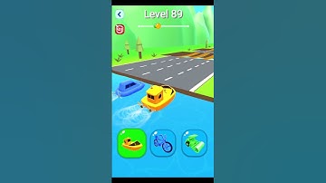 Shape-Shifting - ALL LEVELS Gameplay Walkthrough - NEW FUN GAME Funny Race Android iOS #Shorts