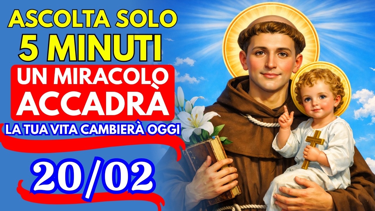 La Benedizione di Sant'Antonio che Riempie la Tua Casa di Pace, Luce e Prosperità!