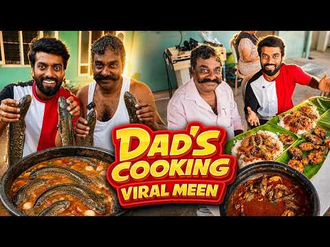 VIRAL மீன் வேட்டை 🔥 DAD's Super SUNDAY SAMAYAL 🤤❤️ | DAN JR VLOGS
