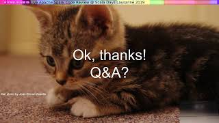 Apache Spark Code Review Adventures Live @ Scala Days EU 2019