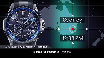 CASIO OCEANUS OCW-G1000 Operation Guide