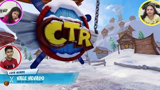 JOGANDO Crash Team Racing Nitro-Fueled com os Primos ?️?