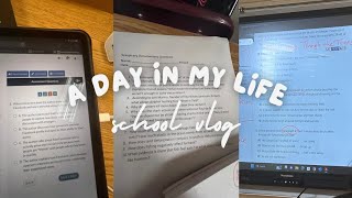 A Day in the Life: High School Vlog btw this is from October