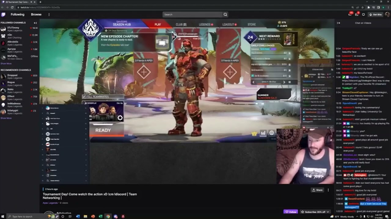 Player Banned For T Bagging Apex Legends Tournament Bans Player For Crouching On His Own Team