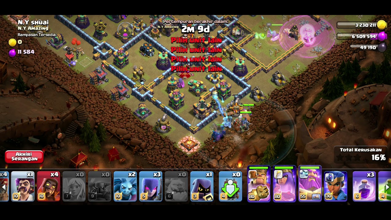 N.Y SHUAI CLASH OF CLANS