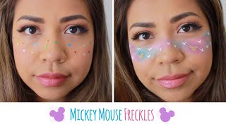 Mickey Mouse Freckles 2 Ways! | Paola Julissa