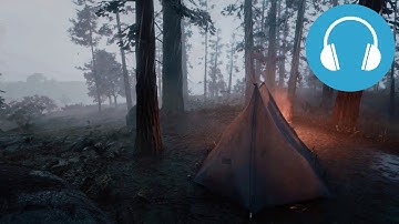 Peaceful Ambient Vibes 2 Hour Thunderstorm ASMR (Red Dead Redemption 2)