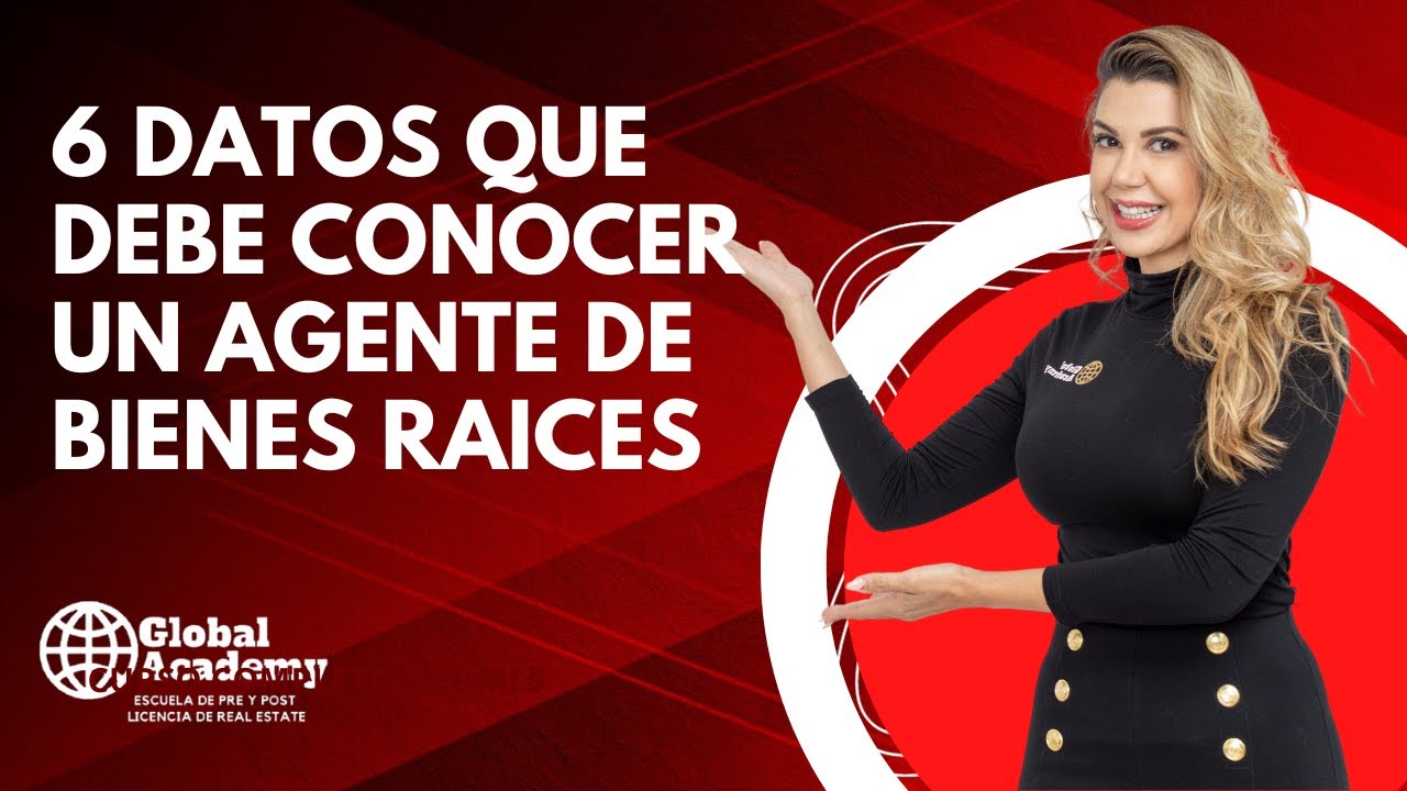 ¿Cuáles son las 6 claves esenciales que todo realtor debe saber? YouTube
