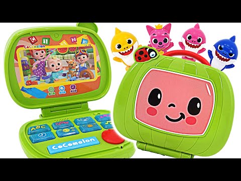 Let&amp;#39;s play Numbers with Cocomelon <strong>Laptop</strong>! Baby Shark, Pinkfong&amp;#39;s Computer Play | PinkyPopTOY