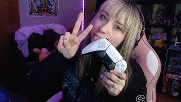 ASMR || Controller sounds/rambling