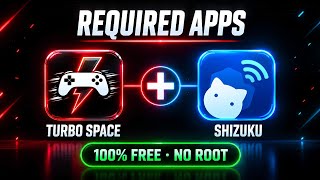 Turbo Space Booster v3.0 — Boost FPS, Free RAM, No Root (Shizuku Required)🔥 screenshot 1