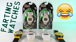 Farting Watches ! Trendmasters C-Watches !
