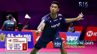 🔴LIVE R16 - Alwi FARHAN vs Ayush SHETTY - BWF World Championships 2026 - Live Reactions