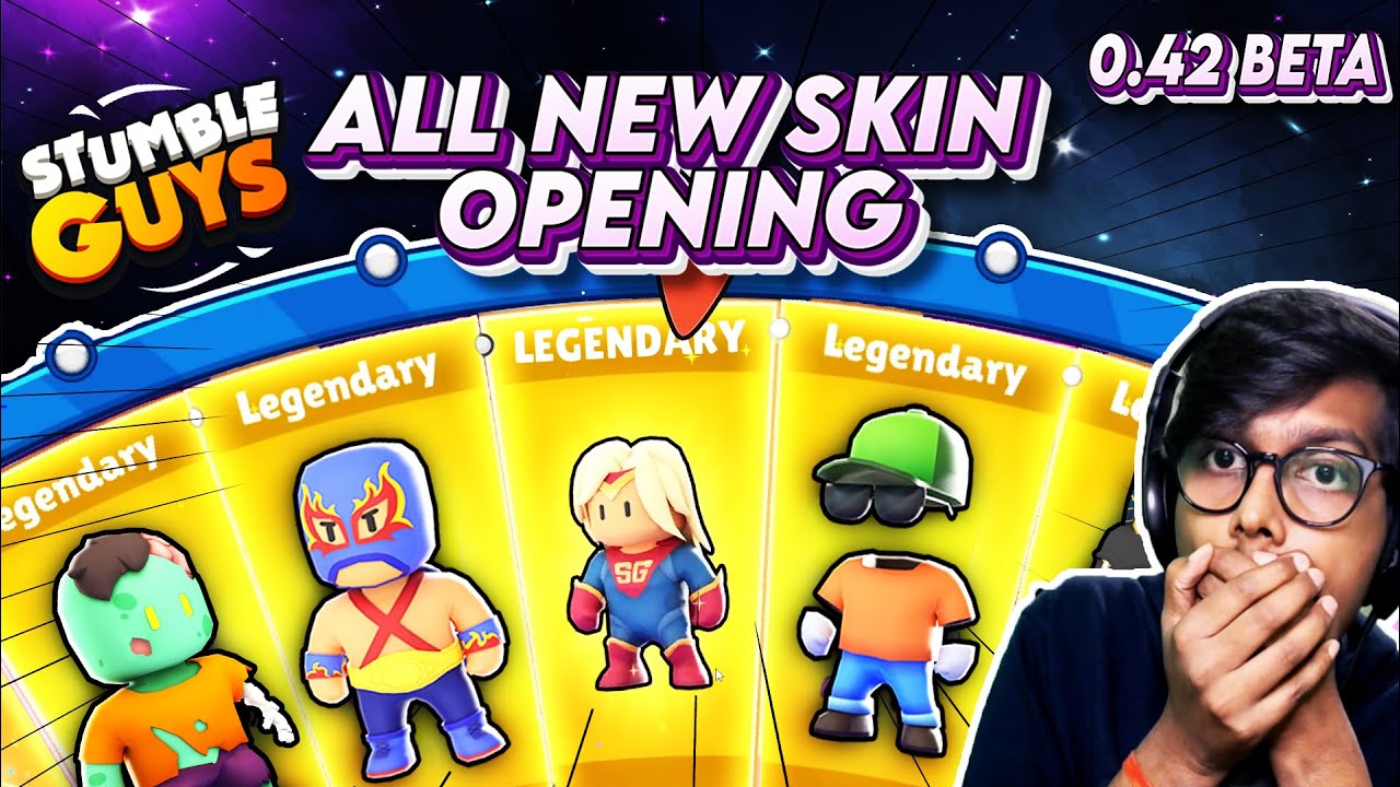 When I get ALL New Skin VIDEO Get End | 0.42 Beta Skin Opening ...