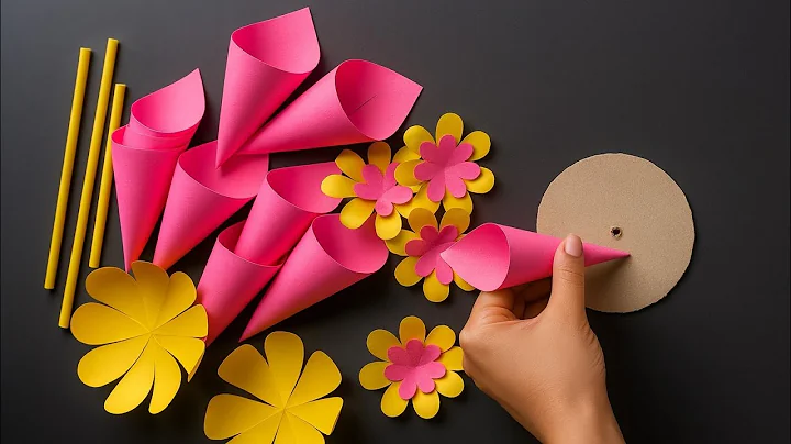 Easy and Quick Paper Wall Hanging Ideas /A4 sheet Wall decor / Cardboard Reuse /Room Decor DIY