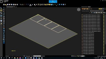 Export of furniture parts from BricsCAD via AVC DXF Export plugin to Biesse rover.