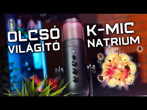 Robbanásveszélyes RGB Stúdió Mikrofon | G-lab Natrium