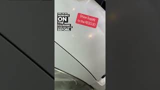 Polishing chalky white oxidized paint! #paintcorrection #detailing #shinesupply