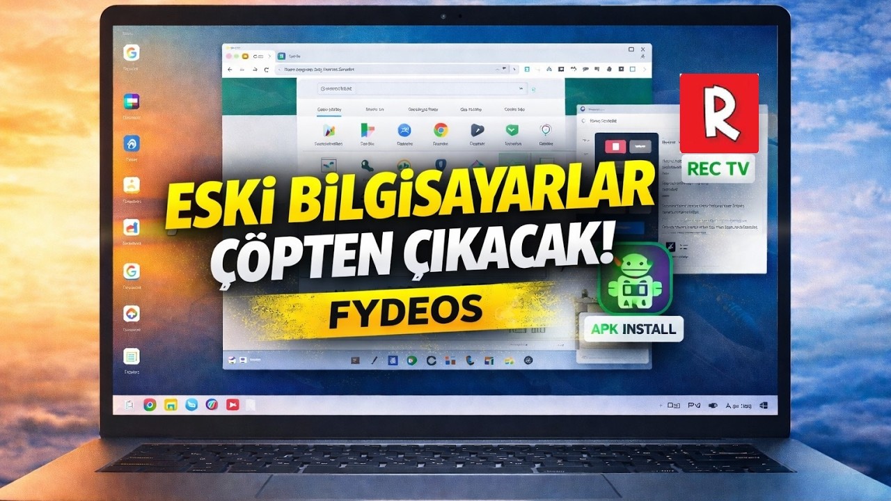 ChromeOS Benzeri FydeOS Denedim! Android Uygulamalar Çalışıyor mu?