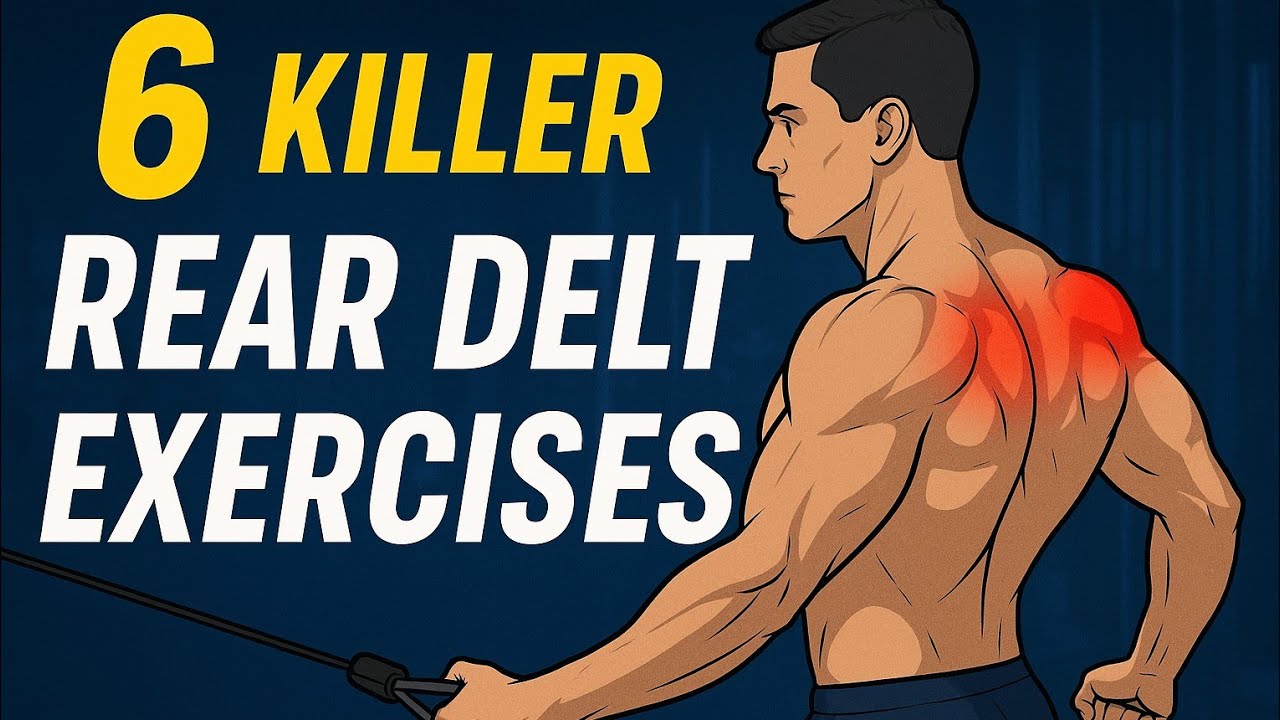 Poor Rear Delts 👉 6 Killer Rear Delt Exercises Most People Don’t Know 😲 - YouTube