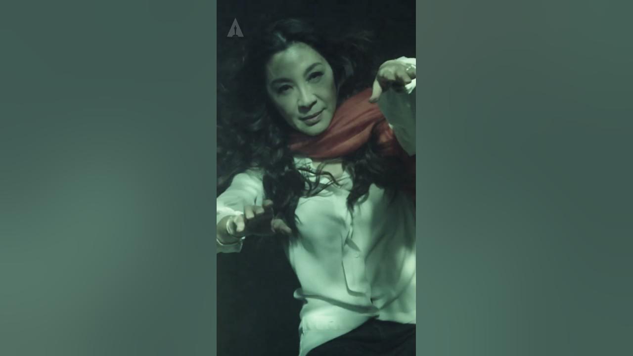 Michelle Yeoh Demonstrates the Art and Craft of Visual Effects | #Shorts #Oscars